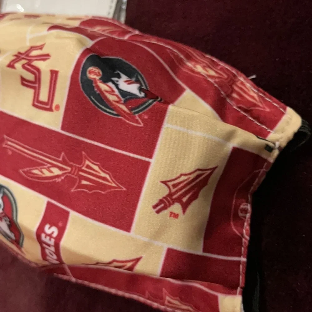 6/$20 New FSU Seminoles adjustable face mask